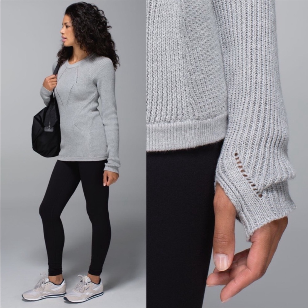lululemon | The Sweater The Better Heathered Grey